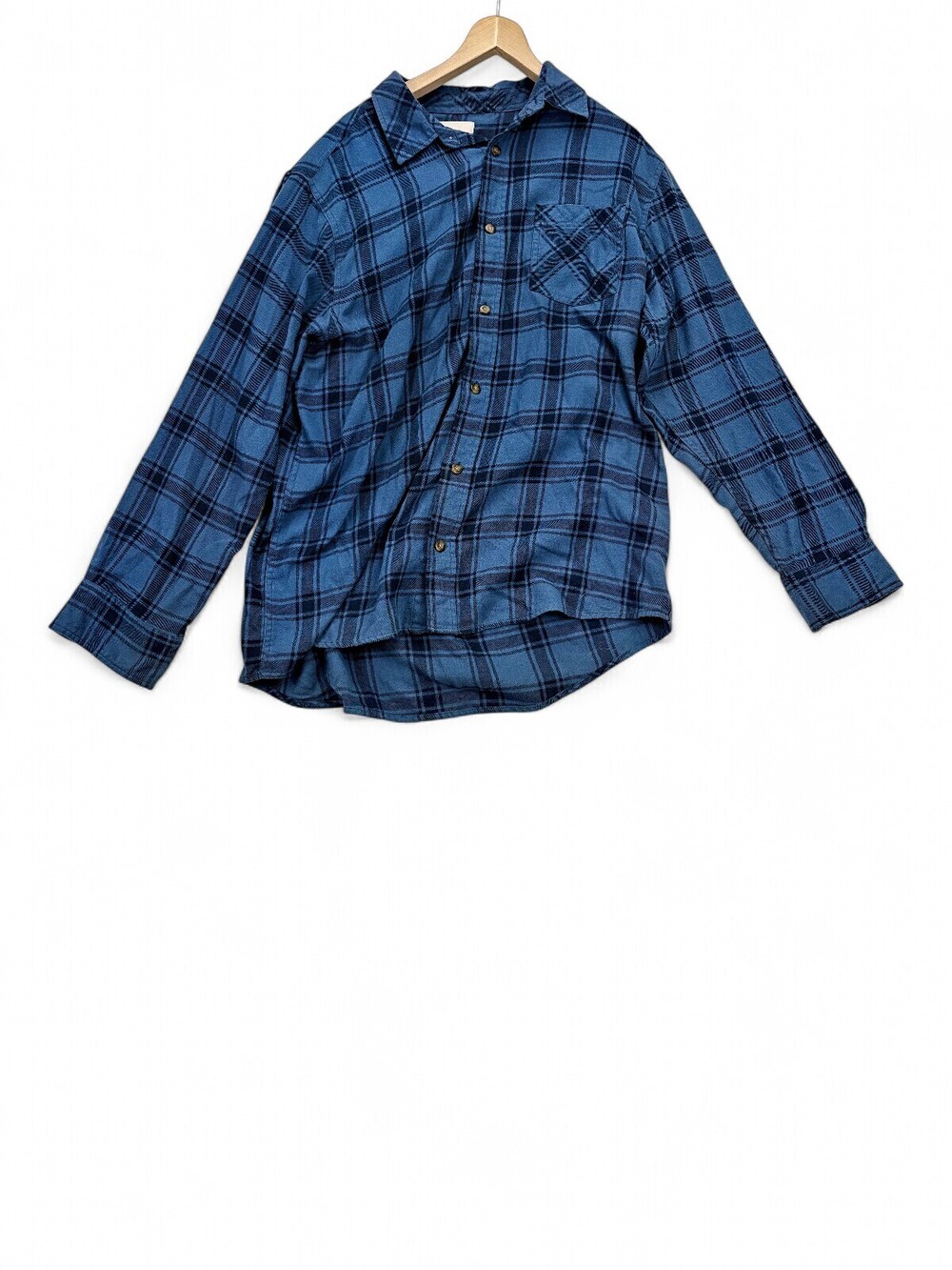 Northeast Outfitters Men's XL Blue Plaid Button Down Shirt